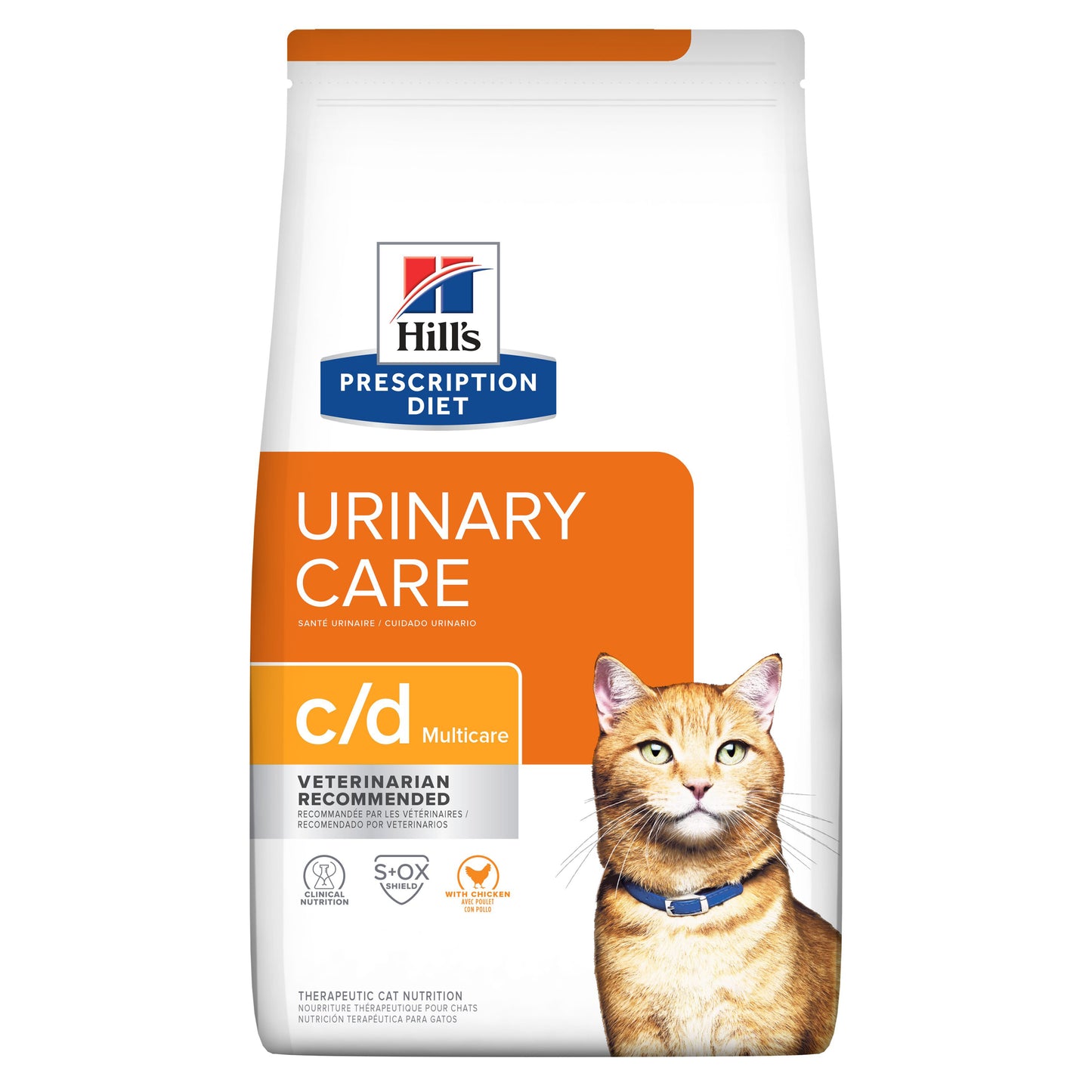 Hill's Feline C/D Urinary Tamaño Alimento 1.81 kg